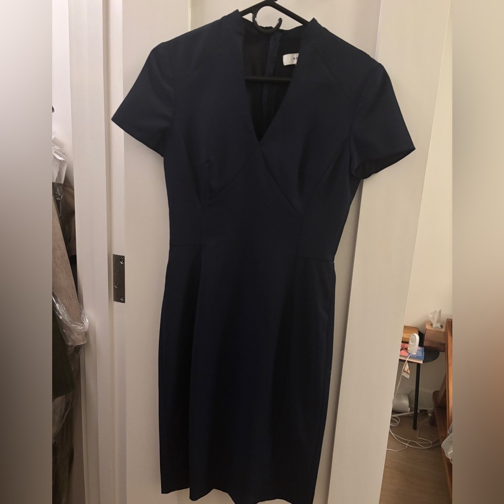 Reiss tailored Midnight Blue Dress